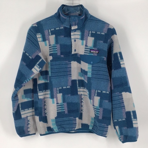 Patagonia Sweaters - Patagonia Synchilla Fleece Snap Closure ~SM SWUB